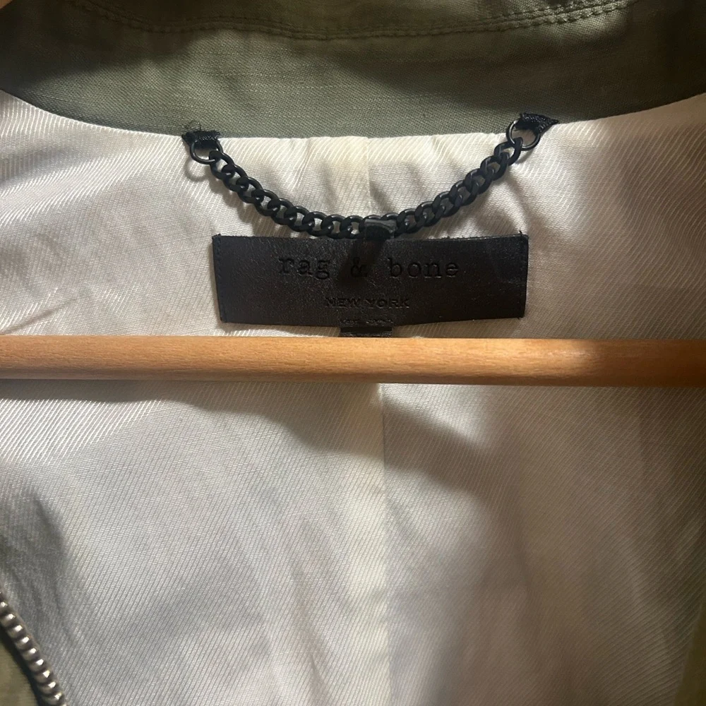 Rag & Bone Olive Modular Convertible (Vest) Field Jacket Size XS - Picture 4 of 10